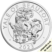 2023 Royal Tudor Beasts £5 BU - Yale of Beaufort